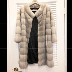 Mink fur coat. Used twice!!! Size 2.